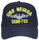 USS Nevada SSBN-733 ( Silver Dolphins ) Submarine Enlisted Cap