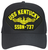 USS Kentucky SSBN-737 ( Gold Dolphins ) Submarine Officers Cap