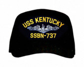 USS Kentucky SSBN-737 ( Silver Dolphins ) Submarine Enlisted Cap