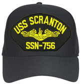 USS Scranton SSN-756 ( Gold Dolphins ) Submarine Officer Cap