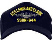 USS Lewis and Clark SSBN-644 (Silver Dolphin) Cap