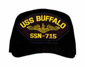 USS Buffalo SSN-715 ( Gold Dolphins ) Submarine Officers Cap