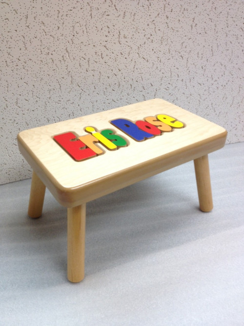 Name Puzzle Step Stools