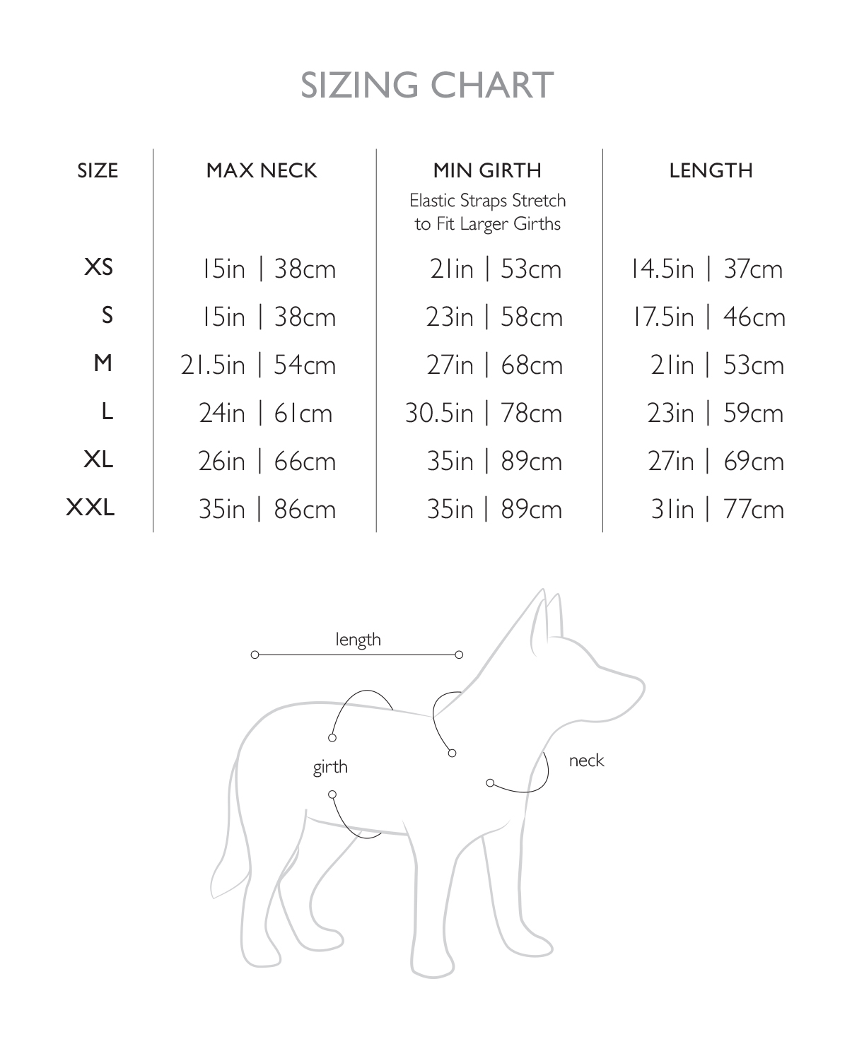 tough 1 dog blanket size chart - Part.tscoreks.org