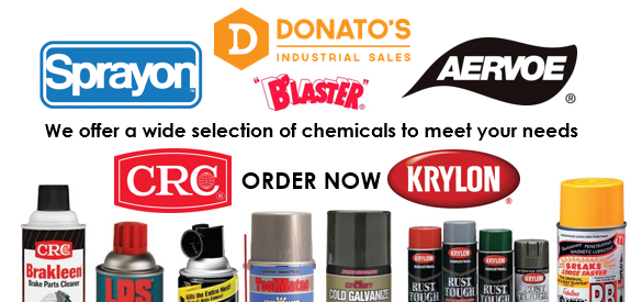 Sprayon, PB, Blaster, Aervoe, Crown, Krylon, Rust Tough, Toolmates, LPS, Raid, CRC, Chemicals