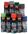 Krylon Semi-Gloss Black Rust Tough Enamel Paint 12oz Spray | R00779