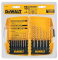 DEWALT 13pc Titanium Split Point Drill Bit Set | 115-DW1363