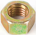 USS & SAE Finished Hex Nuts Zinc-Yellow Plated Grade 8 (Package Qty)