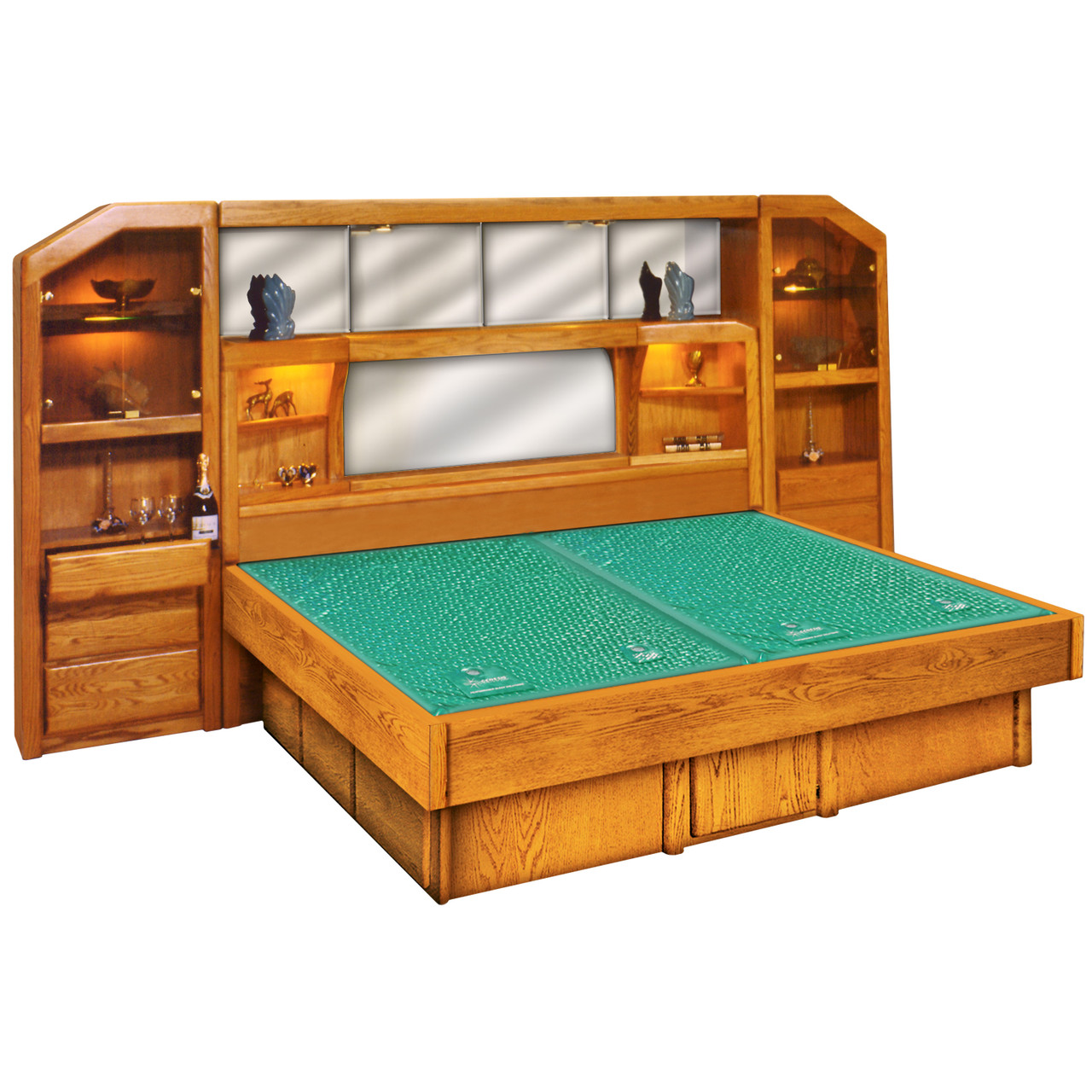 Buy The Marathon Mid Wall Unit Waterbed Online Waterbed Bargains