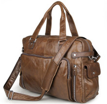 vinyard overnight tote soft leather bag brown martha