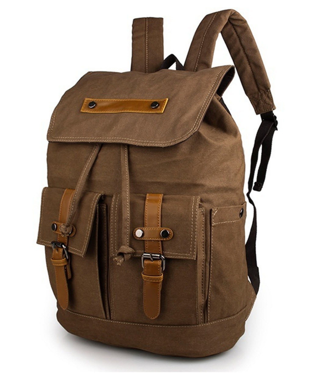 rugged canvas backpack