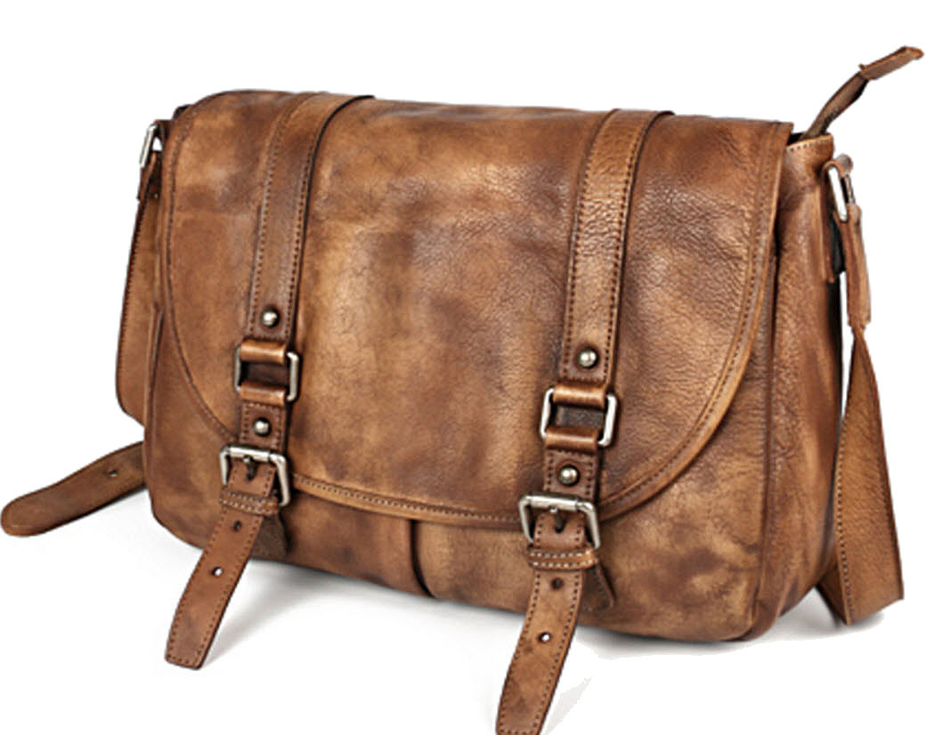 vintage leather messenger bags