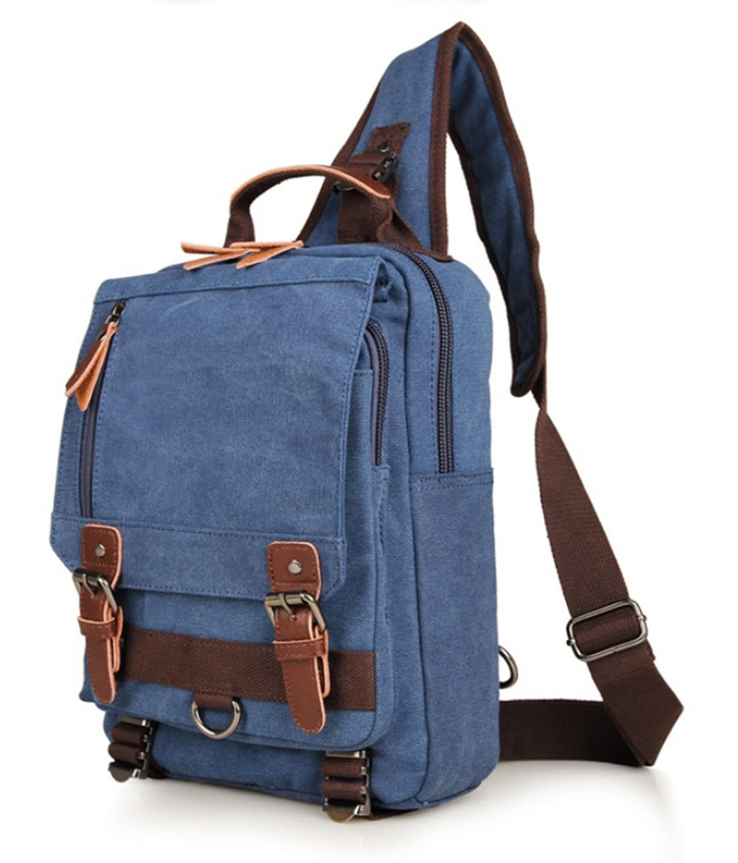 mens over the shoulder backpack