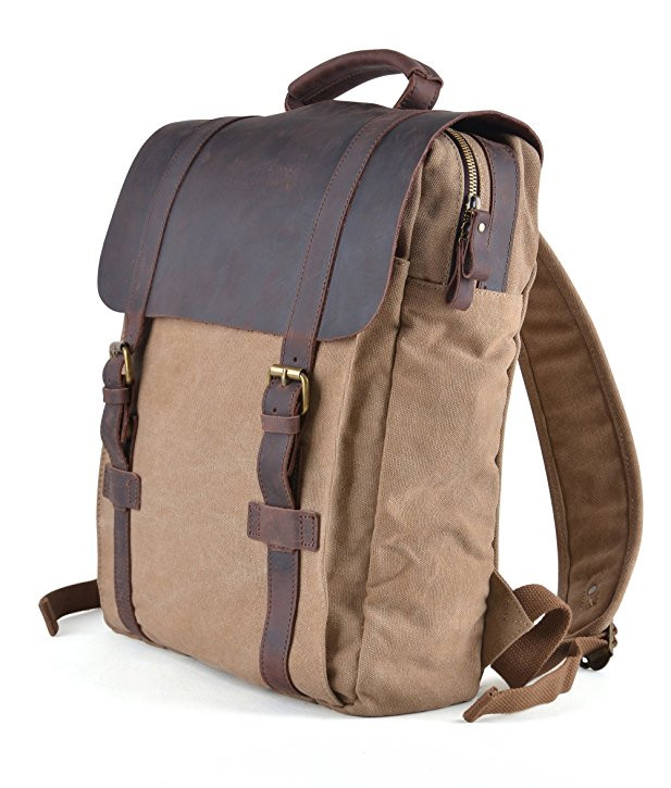 canvas beach backpack