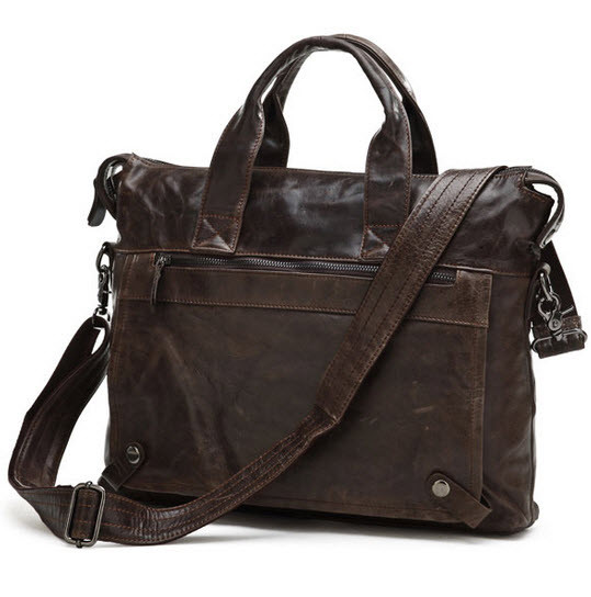 mens soft leather messenger bag