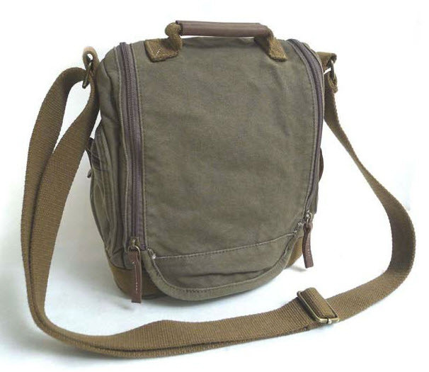 vertical army sling bag