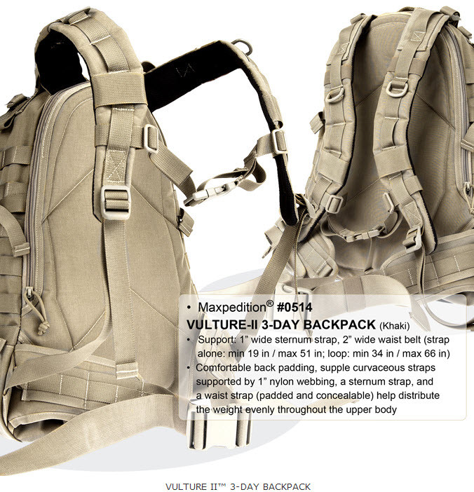 maxpedition vulture ii