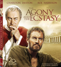 THE AGONY AND THE ECSTASY - DVD with Charlton Heston and Rex Harrison 
