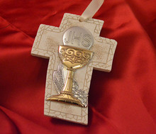 First Holy Communion Hanging Cross Made in Italy 