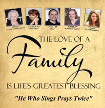 THE LOVE OF A FAMILY by Susanna,Shelia,Phillip,Jordean & Grace