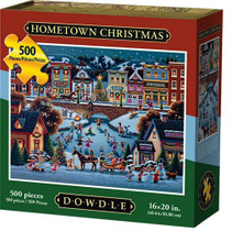 HOMETOWN CHRISTMAS - Traditional Puzzle 500