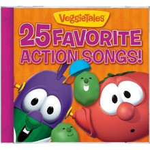 25 FAVORITE ACTION SONGS by Veggie Tales
