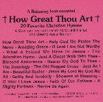 HOW GREAT THOU ART (20 FAVORITE) by Jack Heinzl