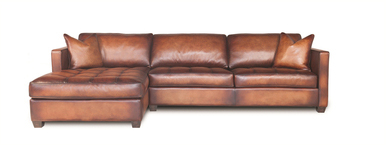 Brown Vintage Arizona Sectional by Presidential
