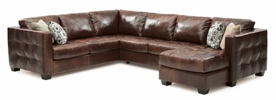 Palliser Barrett sectional Sofa with pillows