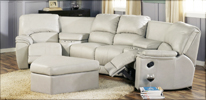 Palliser Dallin sectional Sofa in Off white