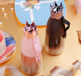 Ella Pretty Crown Thermal Water Bottle Y010