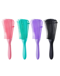 BRA-4Pcs Octopus comb massage head and hair comb male and female household comb