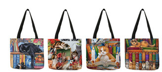 2303NEW-Cute Cat Print Shoulder Bag6295
