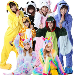 Super Soft Unisex Cartoon Onesie Kigurumi Jumpsuit Kids/Adults 3503