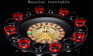 Drinking Roulette incl. 16 shot glasses