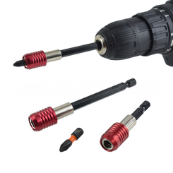 NEW 2603 3PCS Magnetic Quick Release Bit Holder Set – 1/4'' Hex Drill Bit Extension (60/100/150mm) for Impact Driver & Screwdriver B066