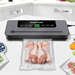 NEW 2603 Vacuum Sealer Machine 300W Food Sealing System Wet Dry Mode with Seal Bags B084