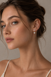 NEW 2606  Luxe Clover Crystal Drops  Y137
