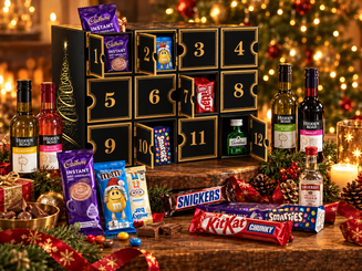 12-Day Festive Drinks & Treats Advent Calendar Gift Box B267