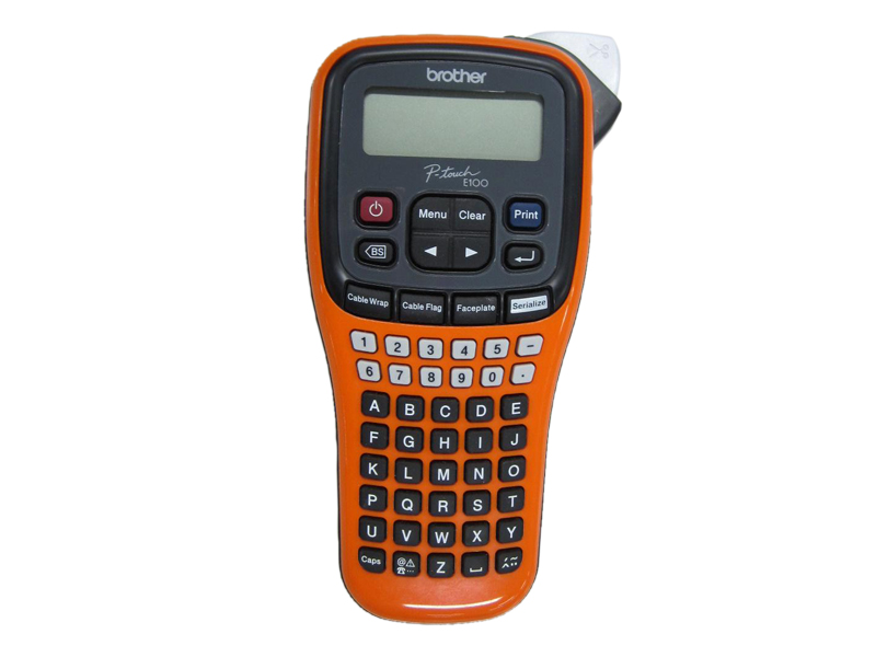 Brother PT-E100VP Portable P-Touch Labeller for Electricians/Tradesmen