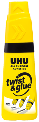 UHU Twist & Glue All Purpose 35ml Carded (12 Pieces)