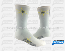 Custom Socks - Florida Sons/Suns white