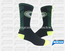 Custom Socks - Gatewood Gators - black  with gator
