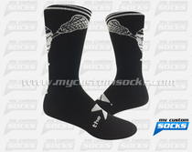 Custom Socks - YMCA LAX - black