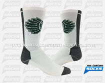 Custom Socks - JR Falcons White