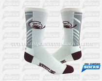 Custom Socks - LBU wrestling