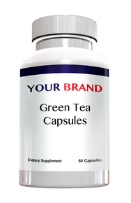Private Label Supplements -Green Tea Capsules