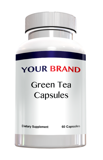 Private Label Supplements -Green Tea Capsules