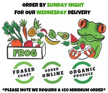 Frog Organic Boxes Organic Food Boxes Delivery To Hervey Bay And Maryborough