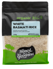 White Basmati Rice- 1.5kg  (H2G, Organic)